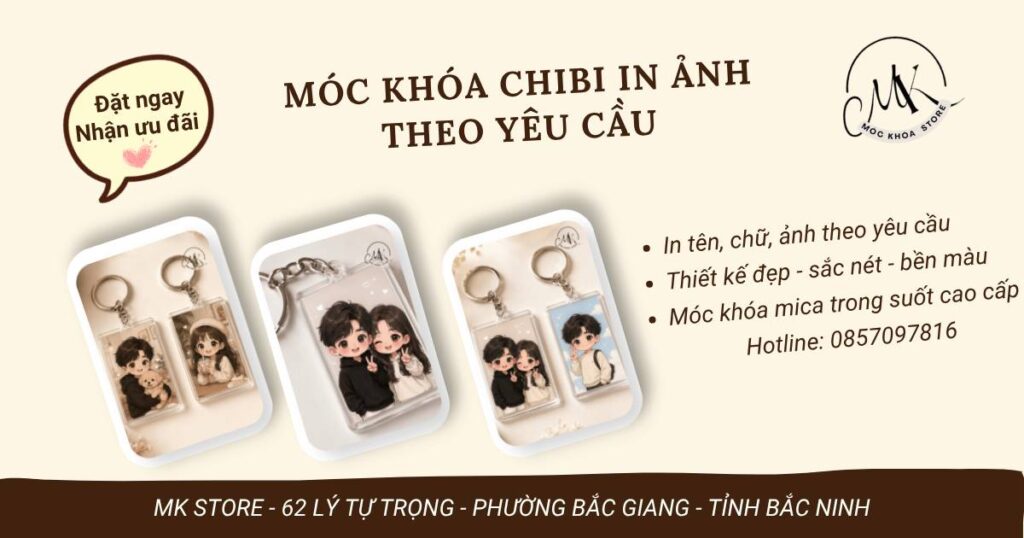 Móc khóa chibi