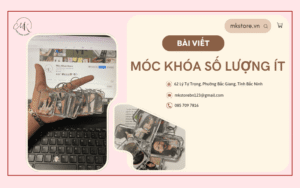 Móc khóa số lượng ít