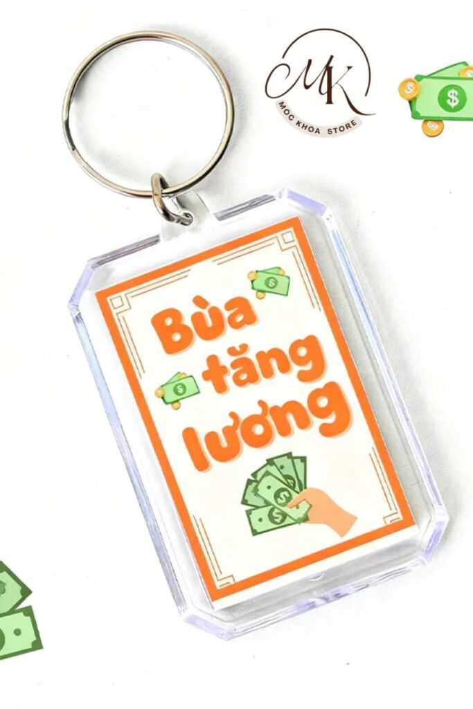 Móc Khóa Thông Điệp Cuộc Sống – Món Quà Nhỏ Mang Theo Động Lực Mỗi Ngày