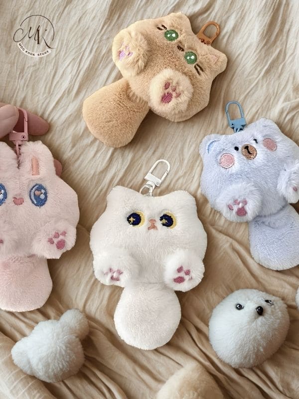 móc khóa gấu bông MK Store