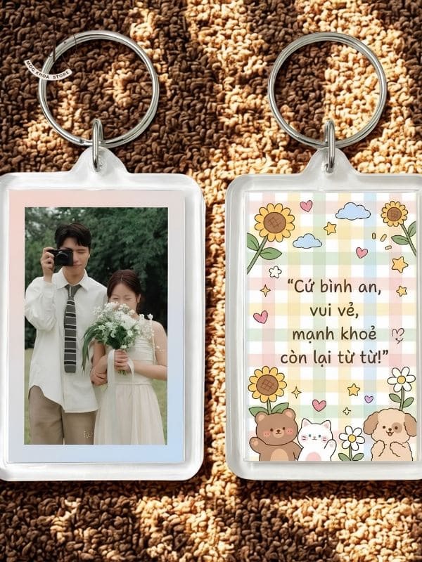 Móc khóa in tên MK Store